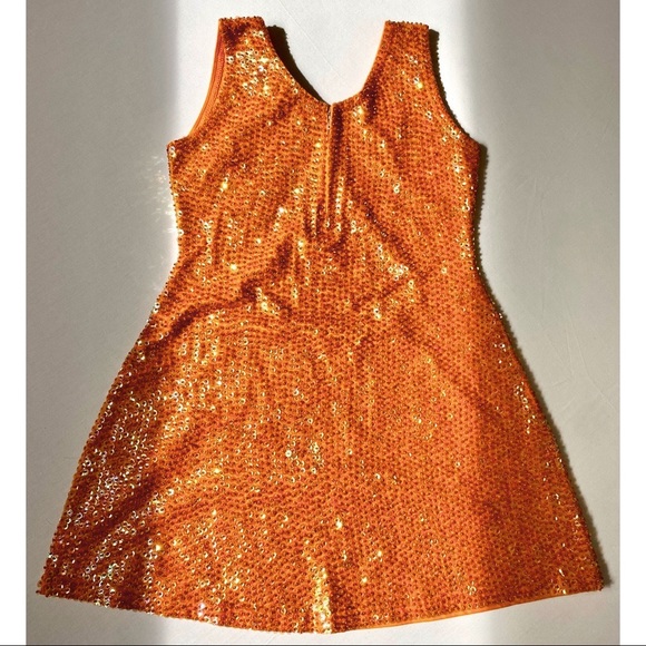 Little Attitudes Sequins Dress by Debra - Picture 2 of 4